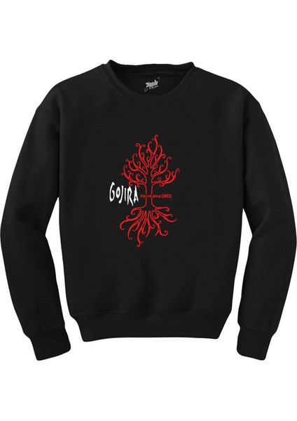 Gojira The Link Alive Siyah Sweatshirt