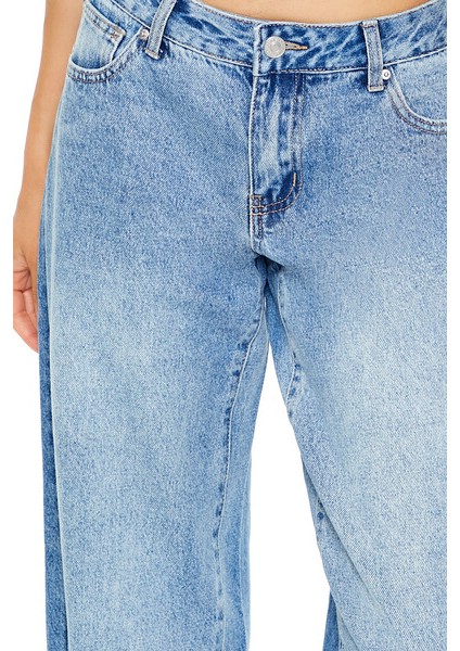 F21 Wide-Leg Jean Pantolon