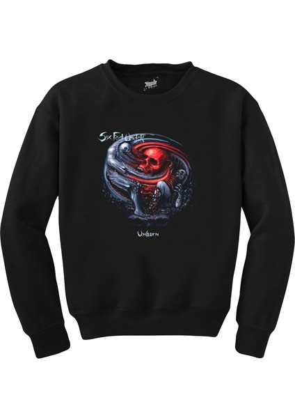 Six Feet Under Unborn Siyah Sweatshirt