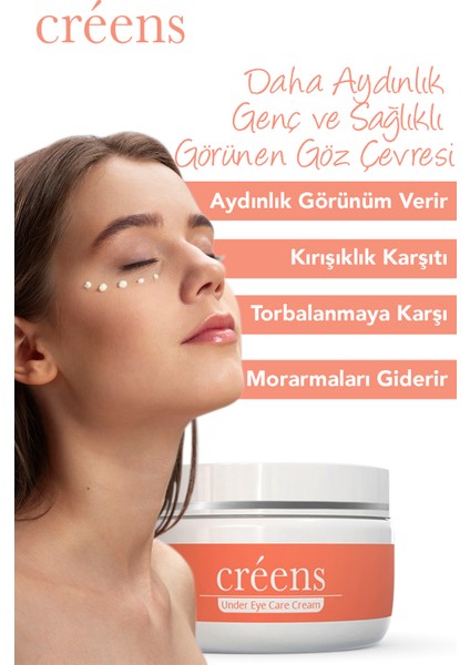 Göz Altı Aydınlatıcı ve Torbalanma Karşıtı Glutatyonlu Bakım Kremi 50ML