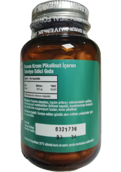 Krom Pikolinat 200 Mcg 90 Kapsül fiyatları