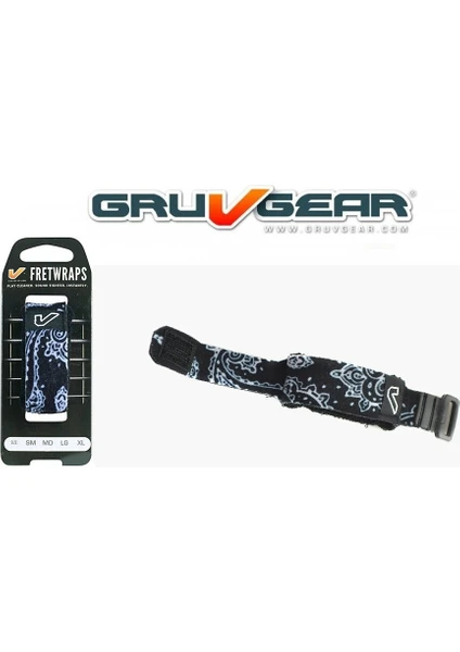 Gruv Gear Fretwrap - Siyah Bandana - Small