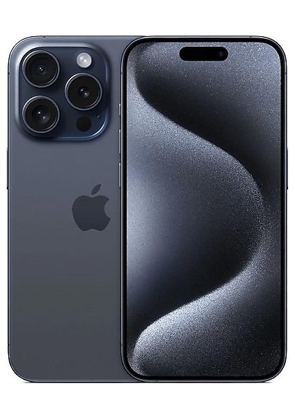 Yenilenmiş IPHONE 15 Pro 256GB -Mavi Titanyum(12 Ay Garantili)-A Grade