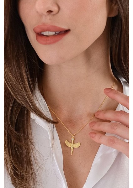 14 K Gold Kaplama 925 Ayar Gümüş Isis Kolye fiyatları