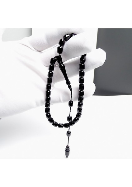 Oltu Taşı Tesbih 7X8MM Eskitme Kesim Model Sistemli Tasarım modelleri