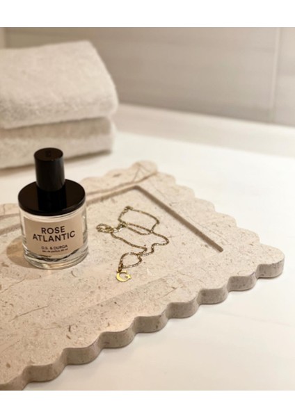 Dekoratif Mermer Tepsi, Banyo Düzenleyici, Sunum Tabağı
