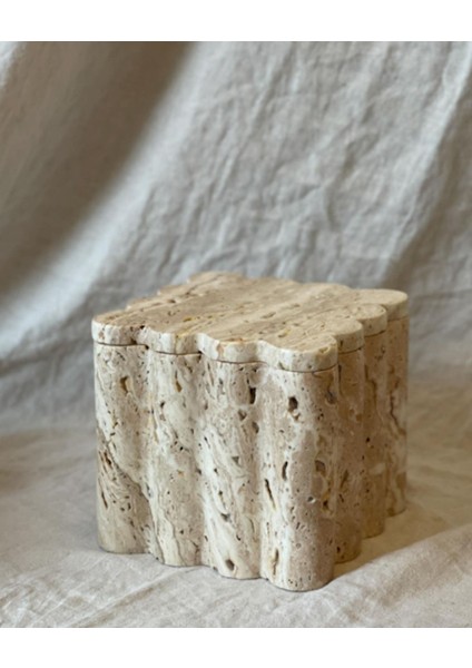 Dekoratif Traverten Papatya Mermer Kutu fiyatları