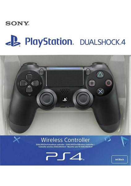 Ps4 Joystick Ps4 Kol Gamepad V2 Uyumlu Titreşimli Yenilenmiş Ps4 Kol Siyah