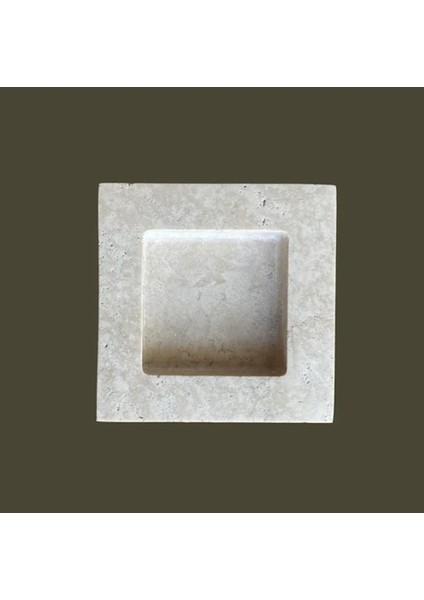 Dekoratif Kare Mermer Tepsi, Banyo Düzenleyici, Sunum Tabağı ,takılık