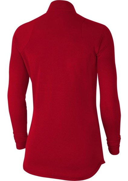 Academy Dri Fit Half Zip Kadın Kırmızı Dik Yaka Sweatshirt fiyatları
