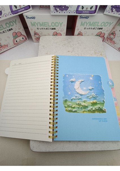 Van Gogh Temalı Gün Batımı Defterler Notebook Okul Ajanda Hediyelik Lüx Defterler