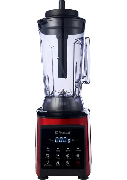 Dijital Bar Blender Pro Xl 4l (8 Bıçak) Kırmızı