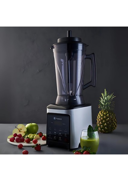 Dijital Bar Blender Pro Xl 4l (8 Bıçak) Gri