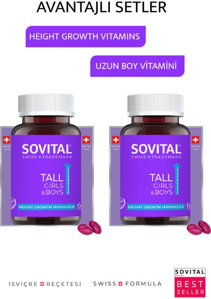 Tall / Uzun Boy Vitamini x 2 Kutu