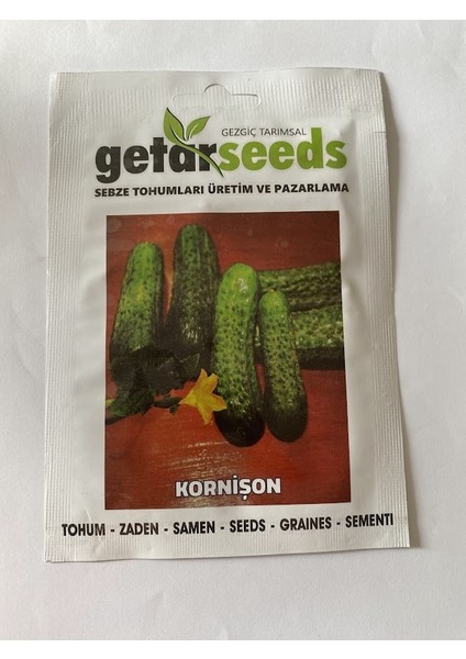 Salatalık Kornişon ( Çoklu Tohum ) - 3 Gram