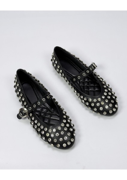 Kadın Üstü Taşlı Babet modelleri