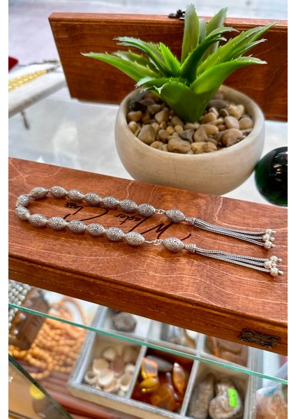 Kalemkar Işcilik 925 Ayar Gümüş Zaza Tesbihi indirimleri