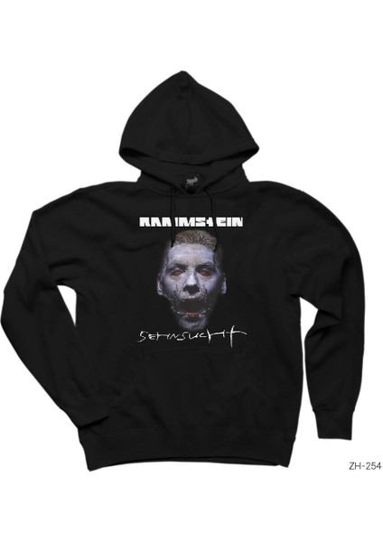 Rammstein Sehnsucht Siyah Kapşonlu Sweatshirt Hoodie