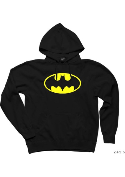 Batman Siyah Kapşonlu Sweatshirt Hoodie