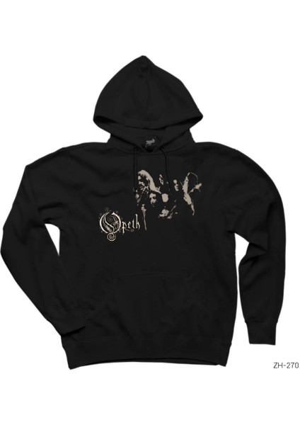 Opeth Group Siyah Kapşonlu Sweatshirt Hoodie