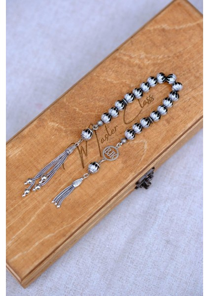 Beşiktaşlı Full Gümüş Tasarım Zaza Tesbihi fiyatları