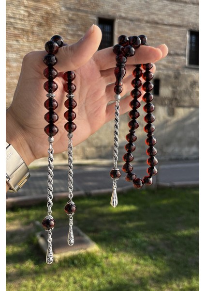 Babalara Özel Kehribar Tesbih
