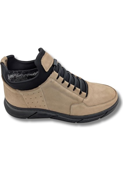 Quotazio Içi Yünlü Lastik Bağlı Ortopedik Bot - Kum - 40 fiyatları