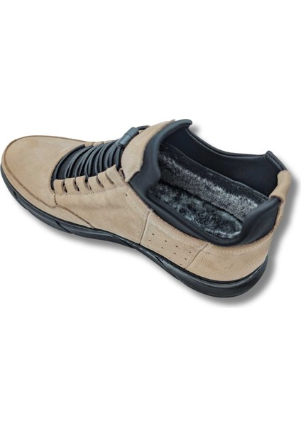 Quotazio Içi Yünlü Lastik Bağlı Ortopedik Bot - Kum - 40 fırsatları