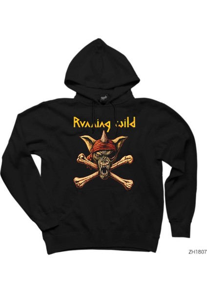 Running Wild Best Of Adrian Siyah Kapşonlu Sweatshirt Hoodie
