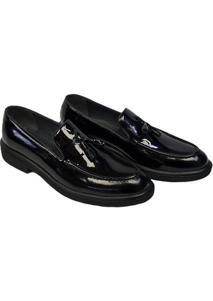 Deri Hafif Oval Burun Rugan Püsküllü Erkek Loafer Ayakkabı fırsatları