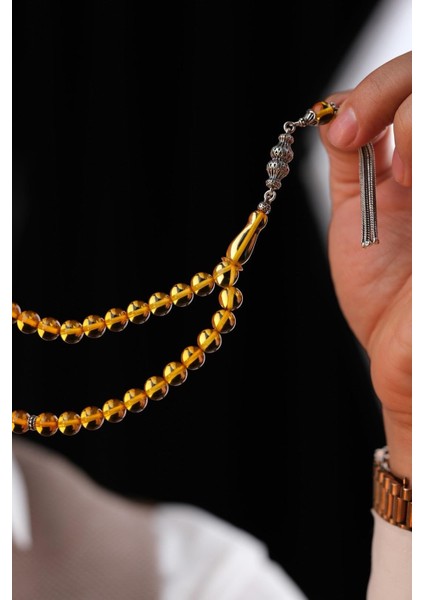 Nadir Renk Şeffaf Damla Kehribarı Gümüş Tasarım (Amber), (مسبحة قطرة كهريبار) fiyatları