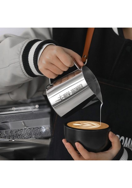 Paslanmaz Çelik Süt Potu 500 ml Pitcher Glossy