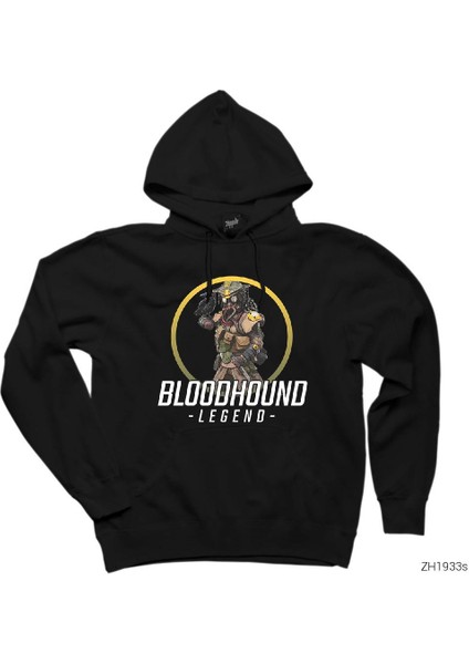 Apex Legends Bloodgound Siyah Kapşonlu Sweatshirt Hoodie