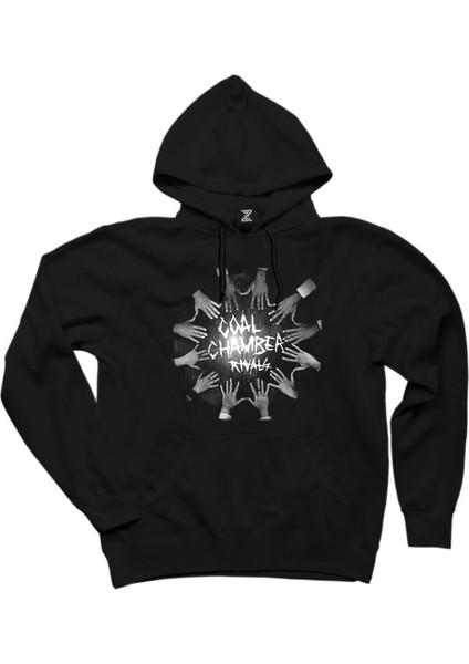 Coal Chamber Rivals Siyah Kapşonlu Sweatshirt Hoodie