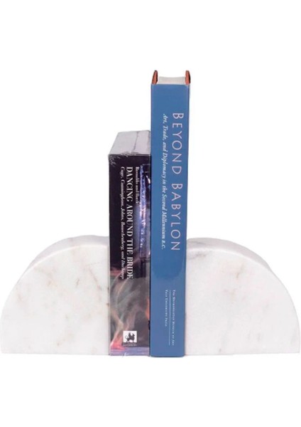 Mermer Kitap Tutucu Beyaz fiyatları