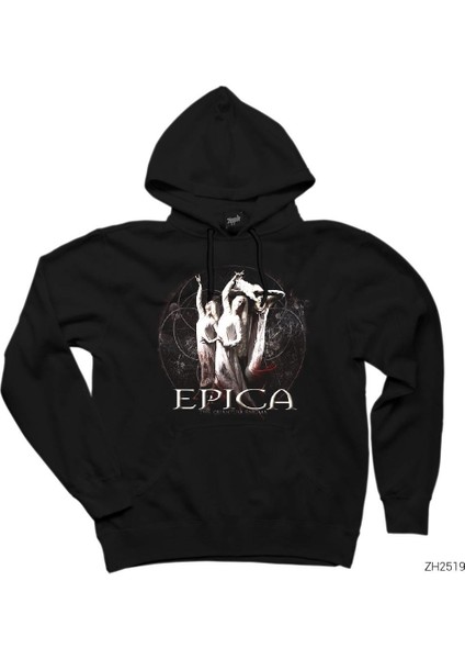 Epica The Quantum Siyah Kapşonlu Sweatshirt Hoodie