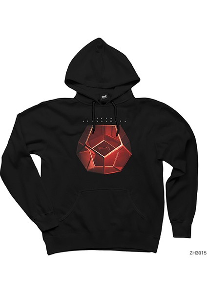 Asking Alexandria Hopelessly Hopeful Siyah Kapşonlu Sweatshirt Hoodie