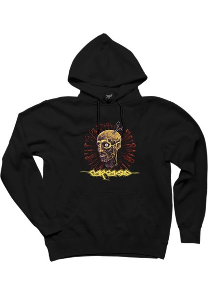 Carcass Surgical Steel Siyah Kapşonlu Sweatshirt Hoodie