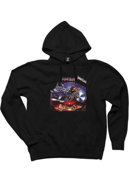 Judas Priest Painkiller Siyah Kapşonlu Sweatshirt Hoodie
