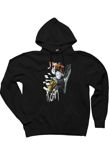 Korn See You On The Other Side 2 Siyah Kapşonlu Sweatshirt Hoodie