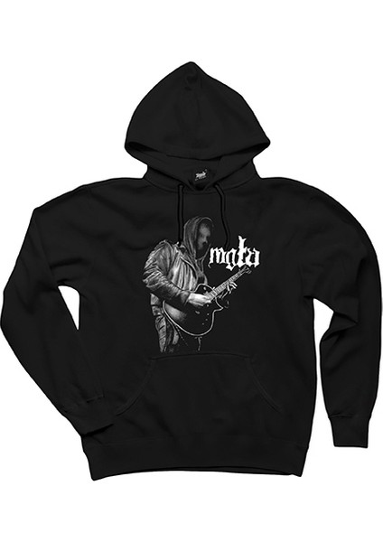 Mgla Shameless Siyah Kapşonlu Sweatshirt Hoodie