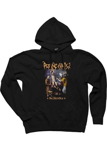 Rotting Christ The Heretics Siyah Kapşonlu Sweatshirt Hoodie