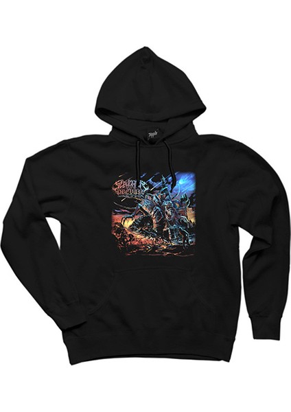 Slaughter To Prevail Chapters Of Misery Siyah Kapşonlu Sweatshirt Hoodie