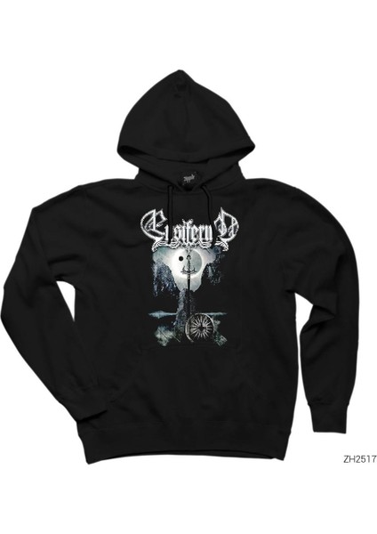 Ensiferum Sword Siyah Kapşonlu Sweatshirt Hoodie