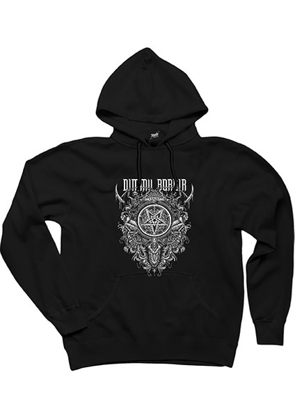 Dimmu Borgir Eonian Siyah Kapşonlu Sweatshirt Hoodie