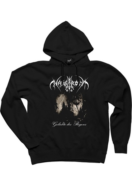 Nargaroth Geliebte Des Regens Siyah Kapşonlu Sweatshirt Hoodie