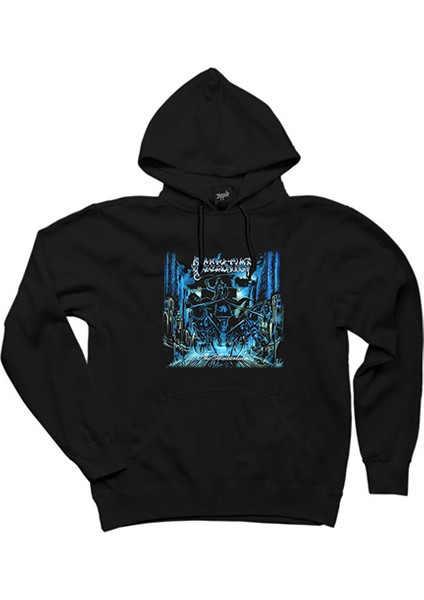 Dissection The Somberlain Siyah Kapşonlu Sweatshirt Hoodie