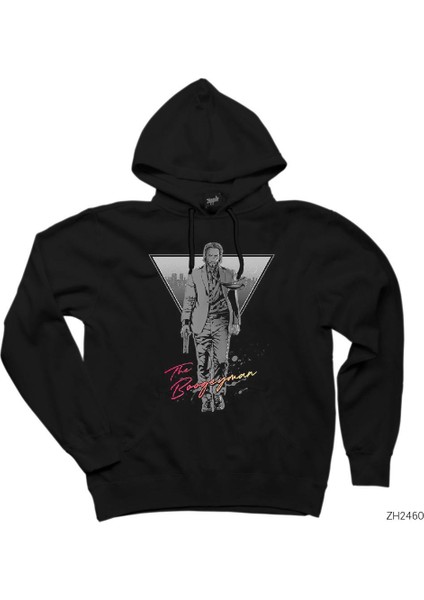 John Wick The Boogeyman Siyah Kapşonlu Sweatshirt Hoodie