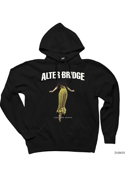 Alt-J Essential Siyah Kapşonlu Sweatshirt Hoodie