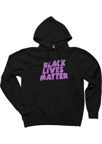 Black Sabbath Black Lives Matter Siyah Kapşonlu Sweatshirt Hoodie